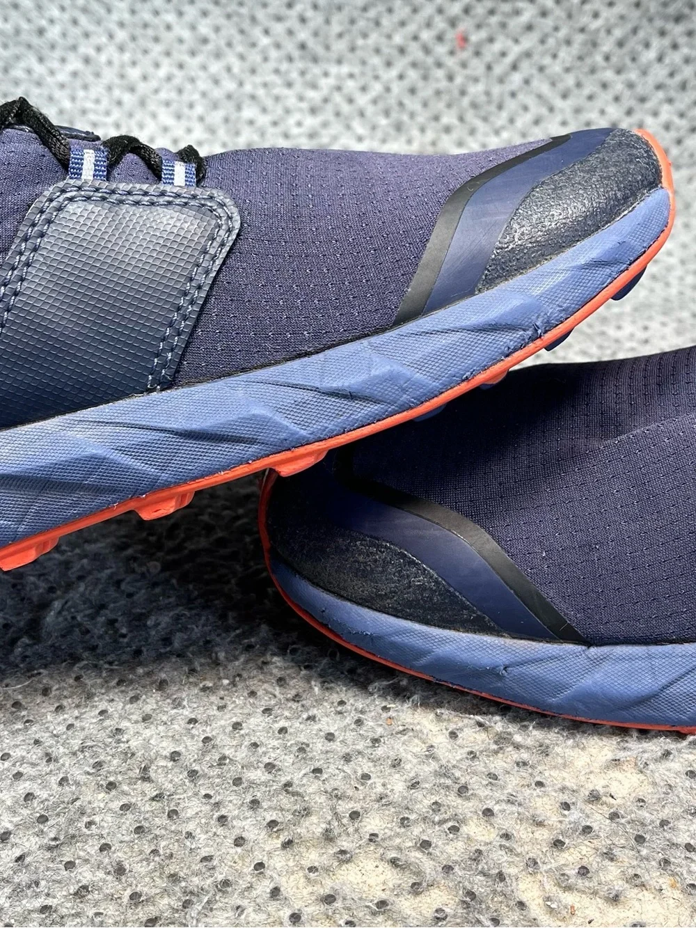 Altra Superior 5 Navy with Orange Accent Running Shoes